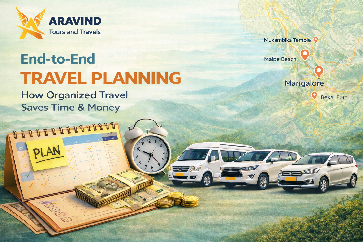 End to end travlr planning