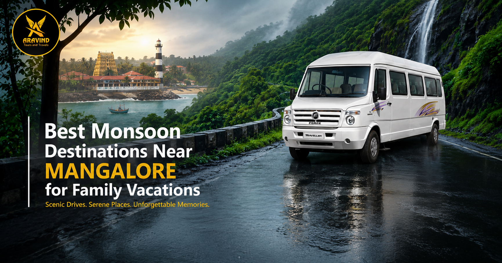 Best Monsoon Destinations Near Mangalore for Family Vacations